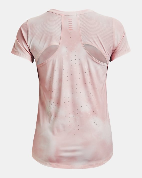 Women's UA Iso-Chill 200 Laser T-Shirt, Pink, pdpMainDesktop image number 5
